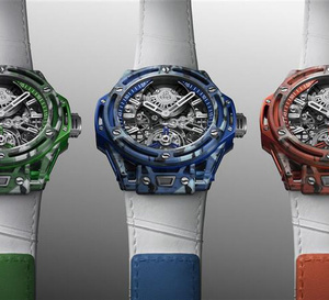 Big Bang Tourbillon Novak Djokovic "Goat edition" : un trio pour chaque surface