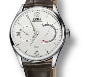 Oris : un cadran opalin argenté pour l'Artelier Calibre 111