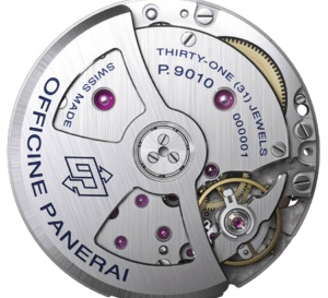 Panerai : arrivée du calibre automatique P.9010
