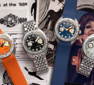 Doxa SUB 200 T Graph II : une plongeuse-chronographe d'inspiration vintage