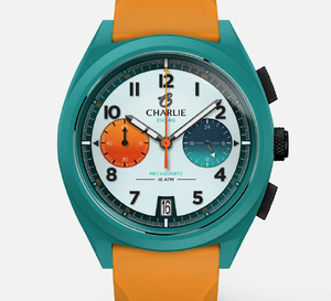 Charlie Paris GRX Mecaquartz Chrono : quand le temps se mesure en couleurs