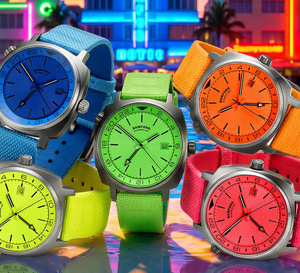 Bamford GMT Neon Series : coup de peps sur la montre de voyage