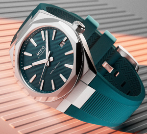 Mido Multifort 8 One Crown : cadran "midnight green"