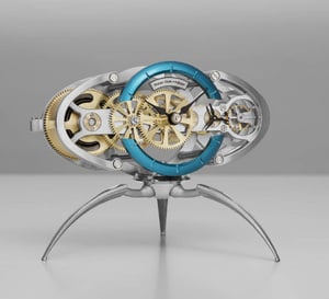 Maison Alcée x MB&amp;F Nostromo : une horloge en forme d'alien à construire soi-même