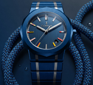 Corum Admiral : quand la céramique permet de retrouver le bleu des années 80