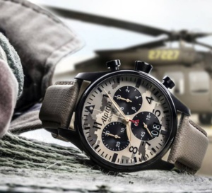 Startimer Pilot Chronographe Grande Date camo