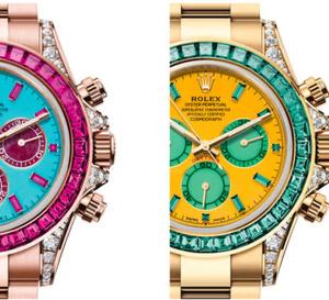 Rolex : quatre Daytona pièces uniques en vente au profit de la Federer Foundation et de Re