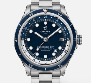 Charlie Paris : une Concordia GMT automatique plus accessible et encore plus séduisante