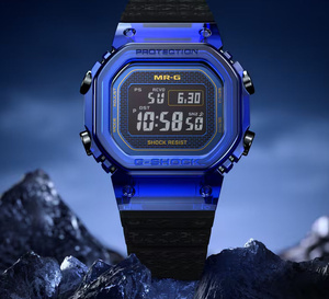 G-SHOCK MRG-D5000 Blue Sapphire : le pari fou du saphir... incassable !