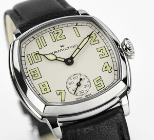 Hamilton American Classic Cushion : le retour de la petite montre mécanique pour hommes