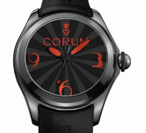 Bubble Corum : full black ou en rouge et noir !