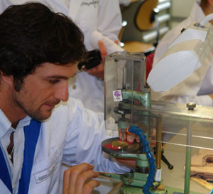 Eduardo Novillo Astrada en visite à la manufacture Jaeger-LeCoultre