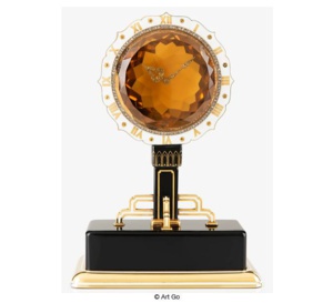 L'exceptionnelle pendule mystérieuse Cartier de Luz Bringas