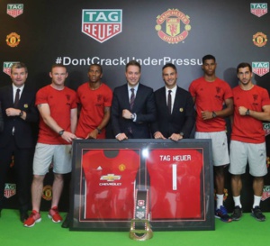 TAG Heuer : partenaire de Manchester United