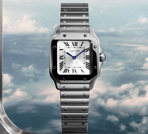 La Santos de Cartier revient dans une version "petit modèle"