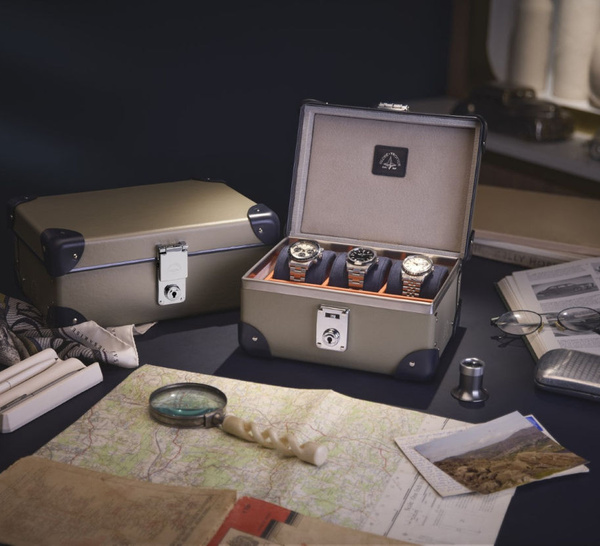 Globe-Trotter : de très chics coffrets de montres qui évoquent le design des célèbres valises