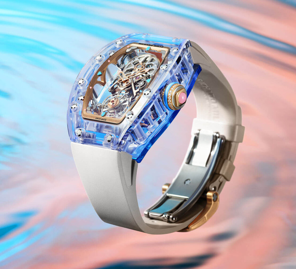 Richard Mille RM 75-01 Tourbillon Volant Saphir : transparence horlogère