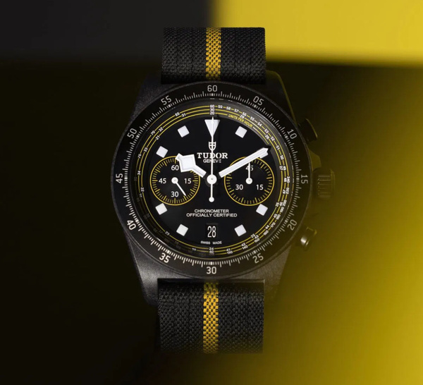 Chronographe Tudor Pelagos FXD : le même en jaune