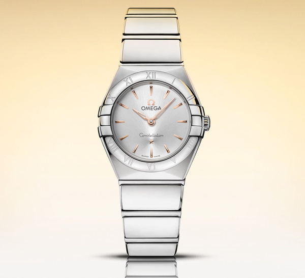 Omega : sa Constellation arrive en formats "mini" de 25 et 28 mm