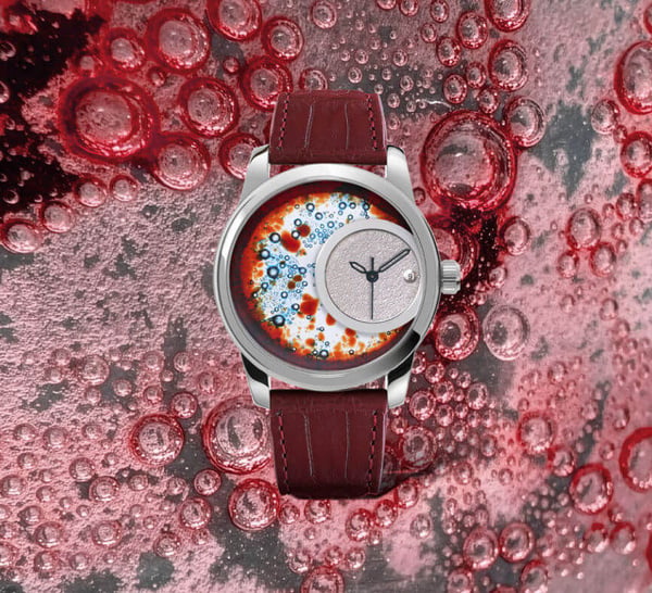 Millésime de Claude Meylan : quand l'horlogerie rencontre le verre en fusion
