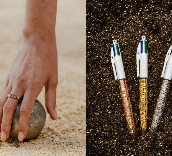 L'alliance de l'acier, de l'or et de l'encre : Obut, BIC et Tournaire célèbrent 70 ans de savoir-faire