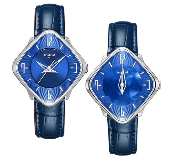 Hanhart Square by Square : la marque allemande s'aventure sur le terrain de la montre de forme