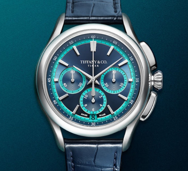 Tiffany Timer Titanium Platinum : Tiffany célèbre les 160 ans de son premier chronomètre