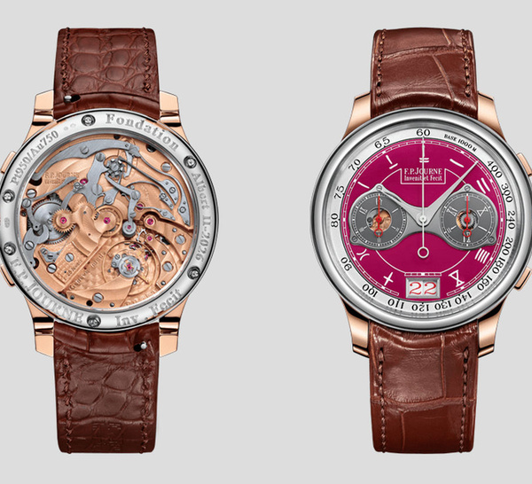 F.P.Journe : un chronographe unique pour la Fondation Prince Albert II de Monaco