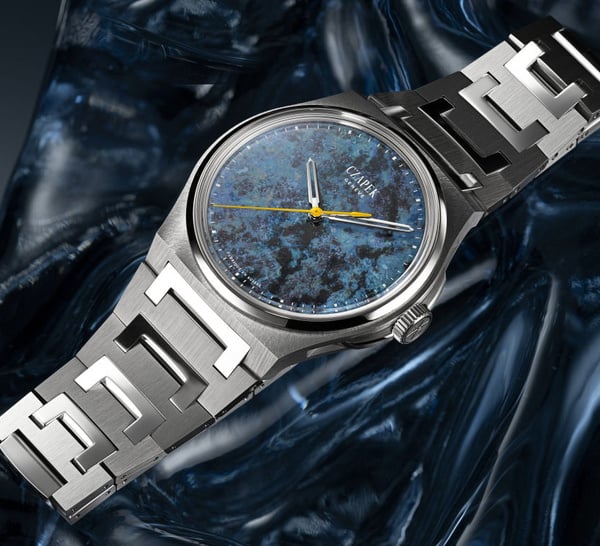 Czapek Antarctique Secret Reef : le chrysocolle comme cadran d'exception