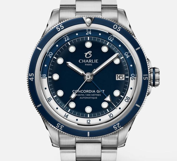 Charlie Paris : une Concordia GMT automatique plus accessible et encore plus séduisante