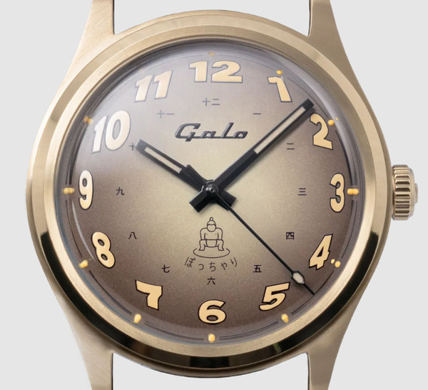 Galo Watches Sumo : une micro-marque australienne aux accents japonais