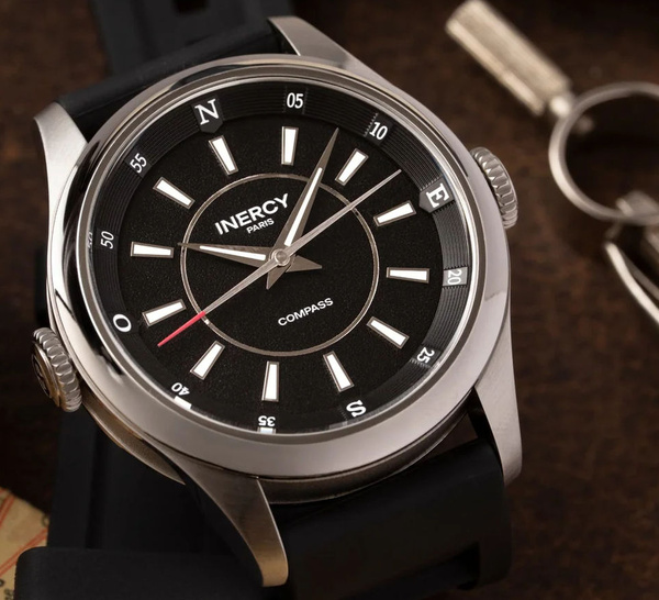 Inercy Compass : une montre mécanique pour tracer son propre chemin