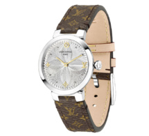 Louis Vuitton Tambour Slim Metallic Flower