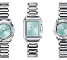 Tiffany &amp; Co : nouvelle collection de montres en acier et diamants Tiffany T pour femmes