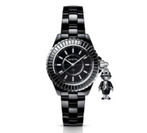 Chanel Mademoiselle J12 : montre à pampille