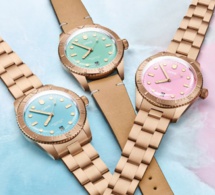 Oris Divers Sixty-Five "Cotton Candy" : l'heure du pastel