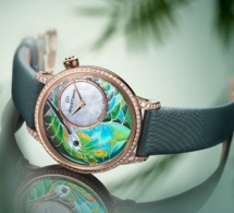 Jaquet Droz Petite Heure Minute Smalta Clara Colibri