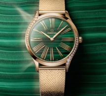 Omega Trésor : le vert s'invite en malachite