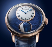 Arnold &amp; Son Luna Magna en or rouge et météorite : astre et contrastes