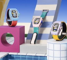 Richard Mille RM 07-01 : très jolie collection en céramiques de couleurs en hommage au groupe Memphis