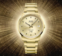 Mido Commander Lady : design classique pour montre toute dorée