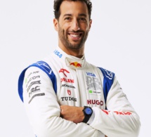 Daniel Ricciardo porte une Tudor avec un cadran bleu inédit aux couleurs de Visa Cash APP