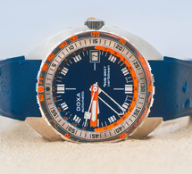 Doxa SUB 250T GMT : la plongeuse des voyageurs
