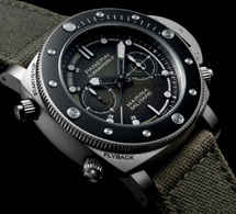 Panerai Submersible Chrono Marina Militare Experience : montre martiale