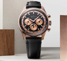 Zenith Chronomaster Triple Calendrier : en rose et noir