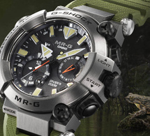 G-Shock MR-G BF1000RG : montre amphibie aux origines batraciennes