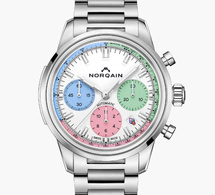 Norqain : Freedom Ice-Cream : un chronographe estival très crème glacée