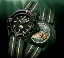 Blancpain x Swatch Scuba Fifty Fathoms Green Abyss : avec "Mil-Spec"