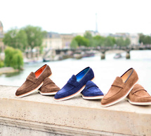 Beauvallon : le mocassin "white sole" selon Aubercy