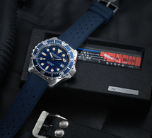 Jacques Bianchi JB300 : un cadran bleu mat pour une version plus contemporaine